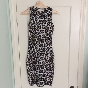 Leopard print dress